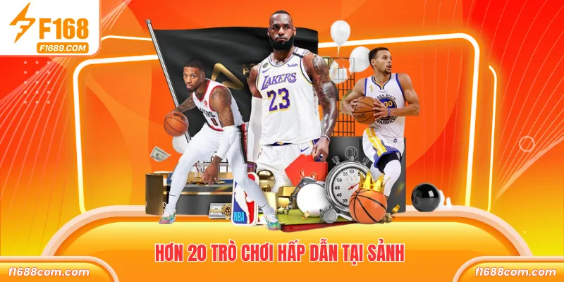 SABA Thể Thao - Sảnh Giải Trí Thể Thao Sôi Động 2026 2 Hơn 20 trò chơi hấp dẫn tại sảnh