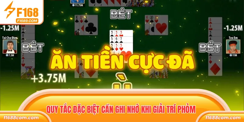 Phỏm Tá Lả – Game Bài Dân Gian, Nhận Thưởng Siêu Nhanh 2 Quy tắc đặc biệt cần ghi nhớ khi giải trí phỏm