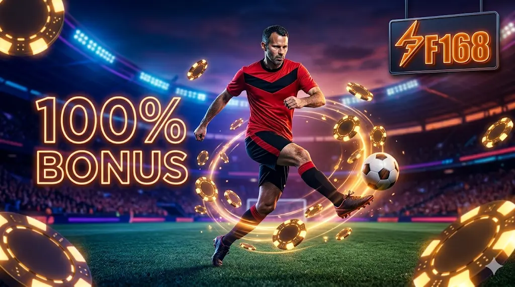 Đối Tác F168 x Ryan Giggs - Đại Sứ Thương Hiệu Toàn Cầu 2 Khuyến mãi F168 Ryan Giggs